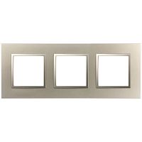 Б0060584 Рамка 3-м Elegance 14-5013-04 Classic шампань Эра 