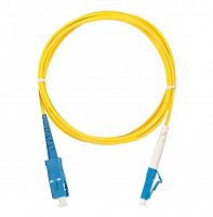 NMF-PC1S2C2-SCU-LCU-001 Патч-корд  волоконно-оптический переходн. одномод. 9/125мкм стандарта OS2 SC/UPC-LC/UPC одинарн. LSZH нг(В)-HFLTx 2мм желт. 1м NIKOMAX 