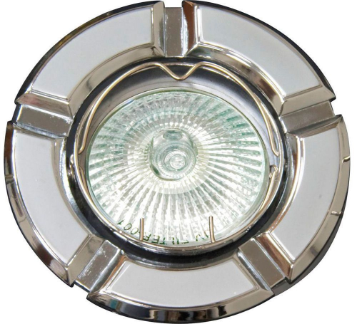 Светильник встраиваемый Feron 098T-MR16 потолочный MR16 G5.3 серый-хром 17639 в г. Санкт-Петербург 