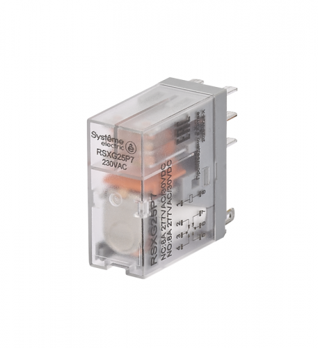 RSXG25P7 Реле 8А 2перекл. 230В AC SE 