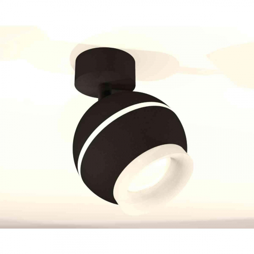 Комплект накладного светильника Ambrella light Techno Spot XM1102017 SBK/FR черный песок/белый матовый (A2210, C1102, N7165) в г. Санкт-Петербург  фото 3