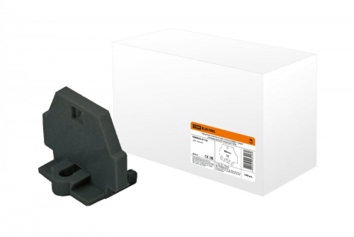 SQ0822-0110 Торцевая пластина для клемм МКМ 1.5мм2 универсальная (черная) TDM