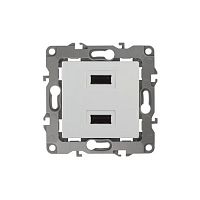 Б0027491 Устройство зарядное USB 12-4110-01 5В-2100мА бел. ЭРА 