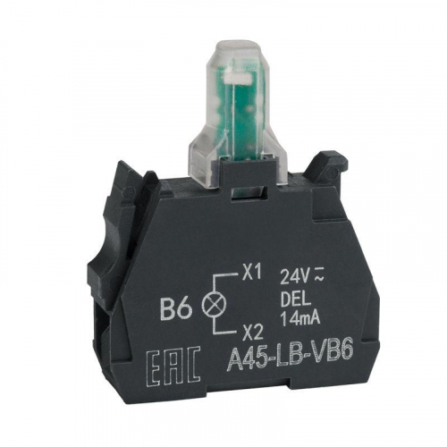 Блок световой OptiSignal D22 A45-LB-VB6 син. 24VACDC ZBVB6 КЭАЗ 332205 в г. Санкт-Петербург 