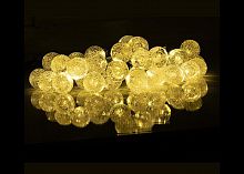 Светильник светодиодный садовый SLR-G05-30Y гирлянда шарики желт. на солнечн. батарее ФАZА 5033368 в г. Санкт-Петербург 