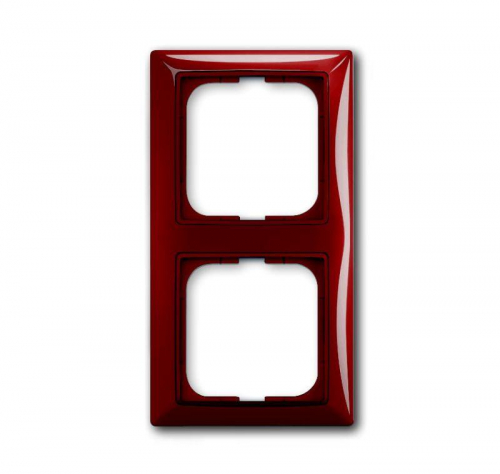 2CKA001725A1517 Рамка 2-м Basic 55 foyer-red ABB 