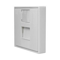 10-0304-1 Панель лицевая 1 порт 45х45 Keystone шторка (DIY) SUPRLAN 