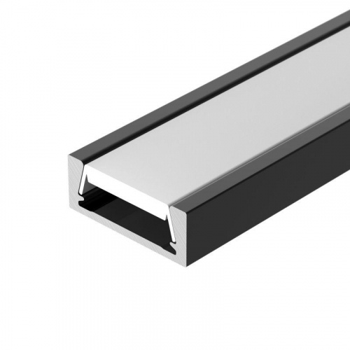 044540 Профиль MIC-M-2000 ANOD BLACK L2000 алюм. Arlight 