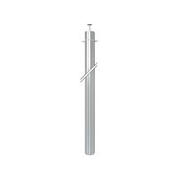 ALK5400-8 Колонна 4-сторонняя К45 с телескопическим упором 125х125мм 3м Simon Connect алюм. 