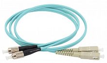 Патч-корд оптический коммутационный соединительный для многомодового кабеля (MM); 50/125 (OM3); SC/UPC-FC/UPC (Duplex) (дл.100м) ITK FPC5003-SCU-FCU-C2L-100M в г. Санкт-Петербург 