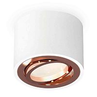 Комплект накладного светильника Ambrella light Techno Spot XS7510005 SWH/PPG белый песок/золото розовое полированное (C7510, N7005) в г. Санкт-Петербург 