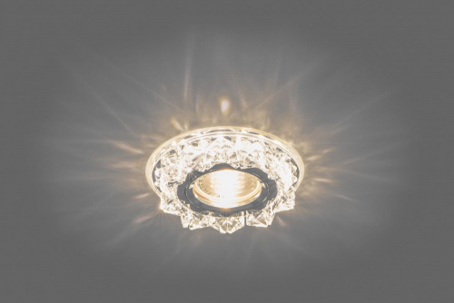 Светильник встраиваемый с белой LED подсветкой Feron CD2917 потолочный MR16 G5.3 прозрачный 28466 в г. Санкт-Петербург  фото 2