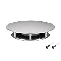 046088 Крепление MOONLIGHT-BASE-ROUND-D25-M Silver металл Arlight 