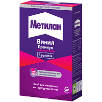 Б0025195 Клей обойный Метилан Винил Премиум 150г Момент 