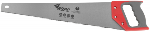 Ножовка по дереву, средний каленый зуб 7 ТPI, 2D заточка, пластиковая прорезиненная ручка 500 мм в г. Санкт-Петербург 