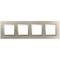 Б0060589 Рамка 4-м Elegance 14-5014-04 Classic шампань Эра 