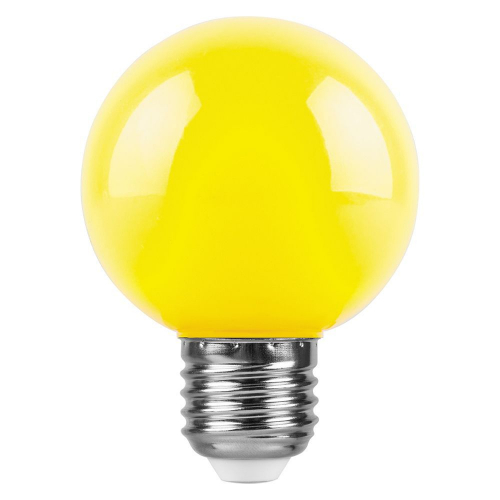 Лампа светодиодная Feron LB-371 Шар E27 3W 230V желтый 25904 в г. Санкт-Петербург  фото 4