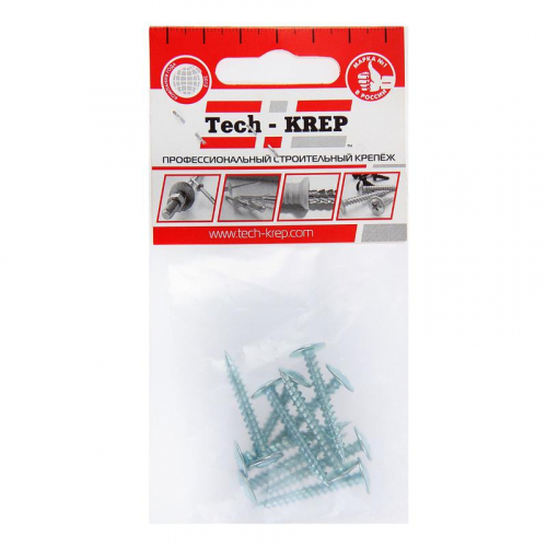 Саморез для тонкого метал. листа 4.2х32 (уп.10шт) пакет Tech-Krep 102391 в г. Санкт-Петербург 