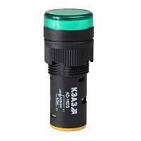 357831 Лампа AD16DS(LED) матрица D16мм зел. 110В AC/DC КЭАЗ 