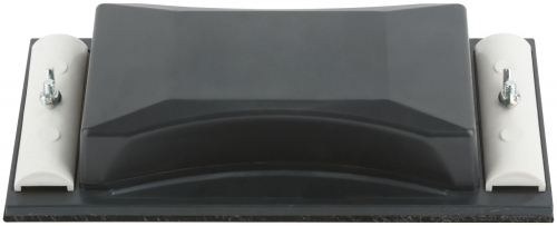 Держатель для нажд.бумаги пластиковый с  пласт. прижимом, черный 210х105 мм в г. Санкт-Петербург  фото 2