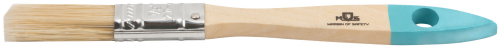 Кисть флейцевая, натур. cветлая щетина, деревянная ручка 1/2" (13 мм) в г. Санкт-Петербург  фото 4