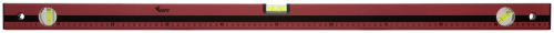 Уровень "Оптима", 3 глазка, красный корпус, фрезерованная рабочая грань, шкала 1000 мм в г. Санкт-Петербург 