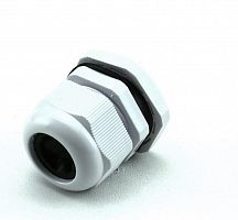 zeta30904 Сальник MG32 d16-21мм IP68 пластик. сер. ГОФРОМАТИК 