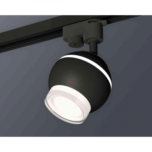 Комплект трекового светильника Ambrella light Track System XT1102070 SBK/FR/CL черный песок/белый матовый/прозрачный (A2521, C1102, N7160) в г. Санкт-Петербург  фото 3