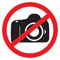 Табличка ПВХ запрещающий знак "Фотосъемка запрещена" 150х150мм Rexant 56-0043-2 в г. Санкт-Петербург 