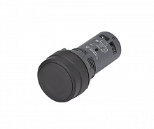 SB7NH21 Кнопка моноблочная SB7 22мм с фиксацией пластик 1НО IP65 черн. SE 