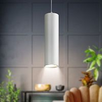 Б0041508 Подсветка PL1 GU10 WH 300 подвесной GU10 D80х300мм (20/240) бел. ЭРА 