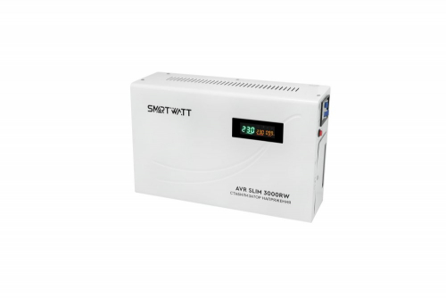 4512020310007 Стабилизатор напряжения настенный SMARTWATT AVR SLIM 3000RW 