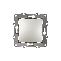 Б0019275 Выключатель 1-кл. СП Эра12 12-1001-15 10А IP20 250В 10AX без монтаж. лапок механизм перламутр Эра 