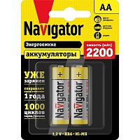 Аккумулятор AA/HR6 94 785 NHR-2200-HR6-RTU-BP2 (блист.2шт) Navigator 94785 в г. Санкт-Петербург 