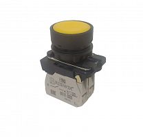 A8012-32100055 Выключатель кнопочный КМЕ-4110м-Л УХЛ3 1НО+НЗ 10А IP40 24В толкатель цилиндрический с индикацией d посадочного отверст. 22мм желт. ЭЛЬКОМ 