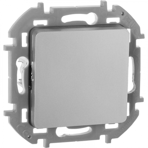 673602 Выключатель 1-кл. Inspiria 10А IP20 250В 10AX механизм алюм. IEK 