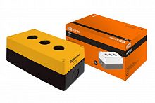 SQ0705-0008 Корпус КП103 для кнопок 3места желтый TDM