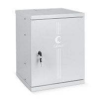 7790c Шкаф телекоммуникационный настенный WSC-8Um 10дюйм 8U 326х300х405мм дверь метал. Cabeus 