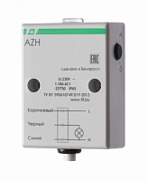 EA01.001.001 Фотореле AZH (встроен. фотодатчик монтаж на плоскость 230В 10А 1 НО IP65) F&F 