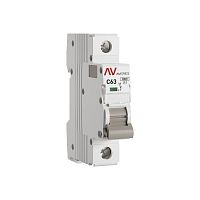 mcb10-1-63C-av Выключатель автоматический модульный 1п C 63А 10кА AV-10 AVERES EKF 