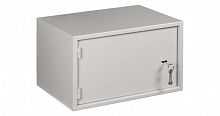 EC-WS-075240-GY Шкаф антивандальный 7U 520х320х400мм с дверью на петлях настенный сер. NETLAN 