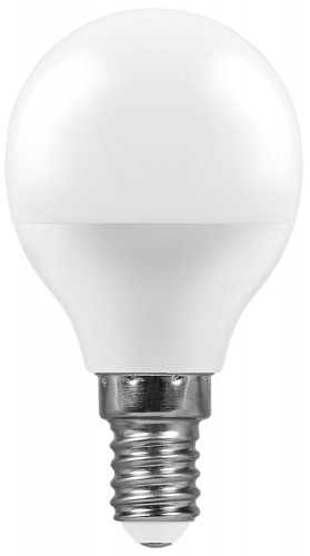 Лампа светодиодная Feron LB-550 Шарик E14 9W 175-265V 2700K 25801 в г. Санкт-Петербург  фото 2