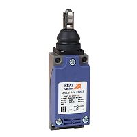 378685 Выключатель концевой OptiLiS D4V-8122Z толкатель роликовый поперечный метал. XCKP2103P16 КЭАЗ 