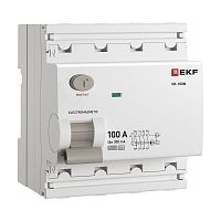 E1046MA100300 Выключатель дифференциального тока 4п 100А 300мА тип A 6кА ВД-100N электромех. PROxima EKF 