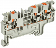 Колодка клеммная CP-MC 3 вывода 2,5мм2 серая IEK в г. Санкт-Петербург 