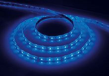 Cветодиодная LED лента Feron LS604, 60SMD(3528)/м 4.8Вт/м  1м IP65 12V синий 27751 в г. Санкт-Петербург 