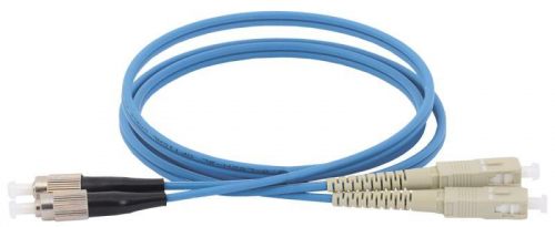 Патч-корд оптический коммутационный соединительный для многомодового кабеля (MM); 50/125 (OM4); SC/UPC-FC/UPC (Duplex) (дл.30м) ITK FPC5004-SCU-FCU-C2L-30M в г. Санкт-Петербург 