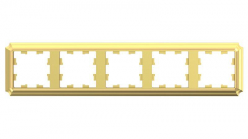 ATN101605 Рамка 5-м AtlasDesign Antique универс. зол. SE 