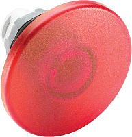 Кнопка MPM2-11R "Грибок" d60мм без фиксации с подсветкой (только корпус) красн. ABB 1SFA611125R1101