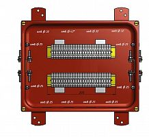 zeta30355 Коробка КС-30 УХЛ1.5 IP65 метал. заглушки ГОФРОМАТИК 